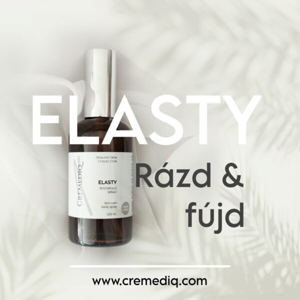 Kétfázisú testápoló spray, "rázd és fújd", felrázandó