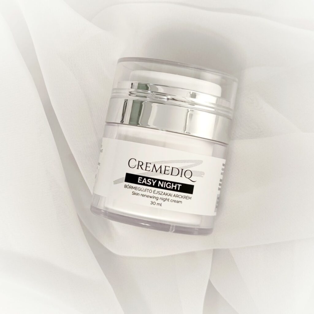 éjszakai arckrém bőrbarát anyagokkal